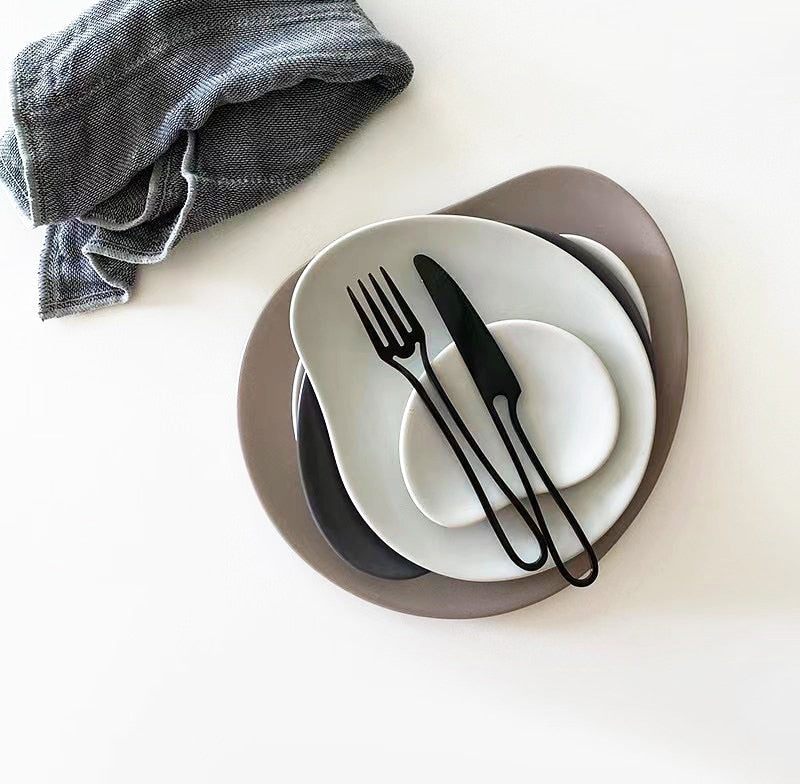 Stainless Steel Outline Cutlery Set for Elegant Dining-Orizon Depot