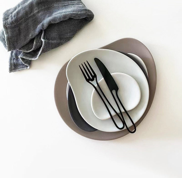 Stainless Steel Outline Cutlery Set for Elegant Dining-Orizon Depot