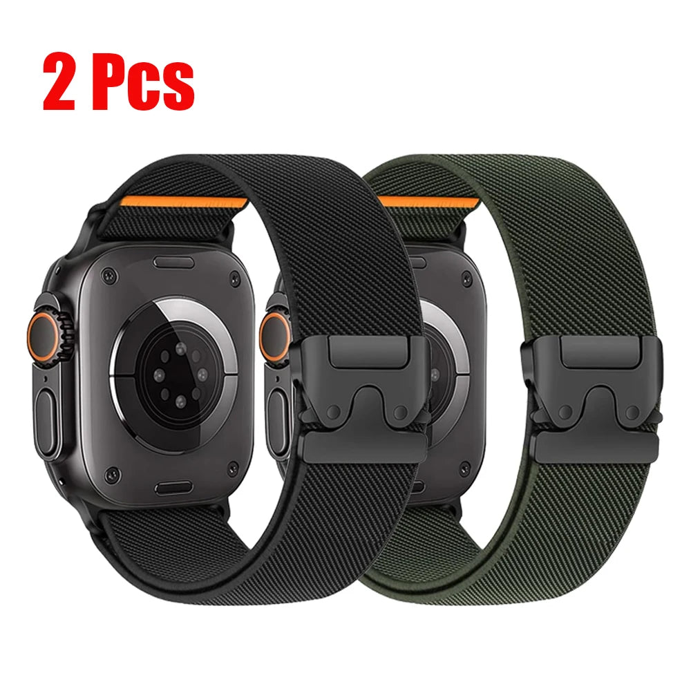 Nylon Parachute Band – Apple Watch Ultra Accessories iWatch SE Series