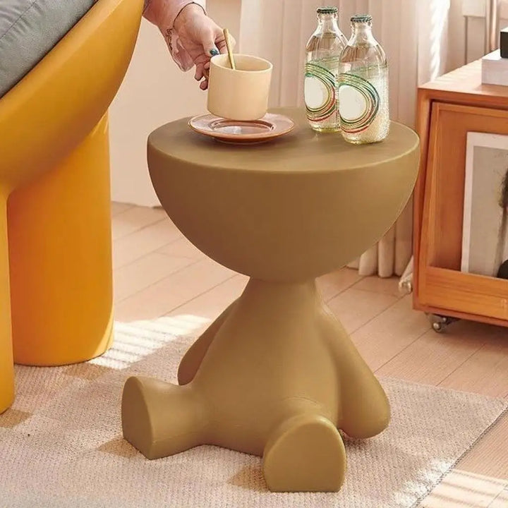 Cartoon Bear Side Table | Unique Modern Coffee Table Design