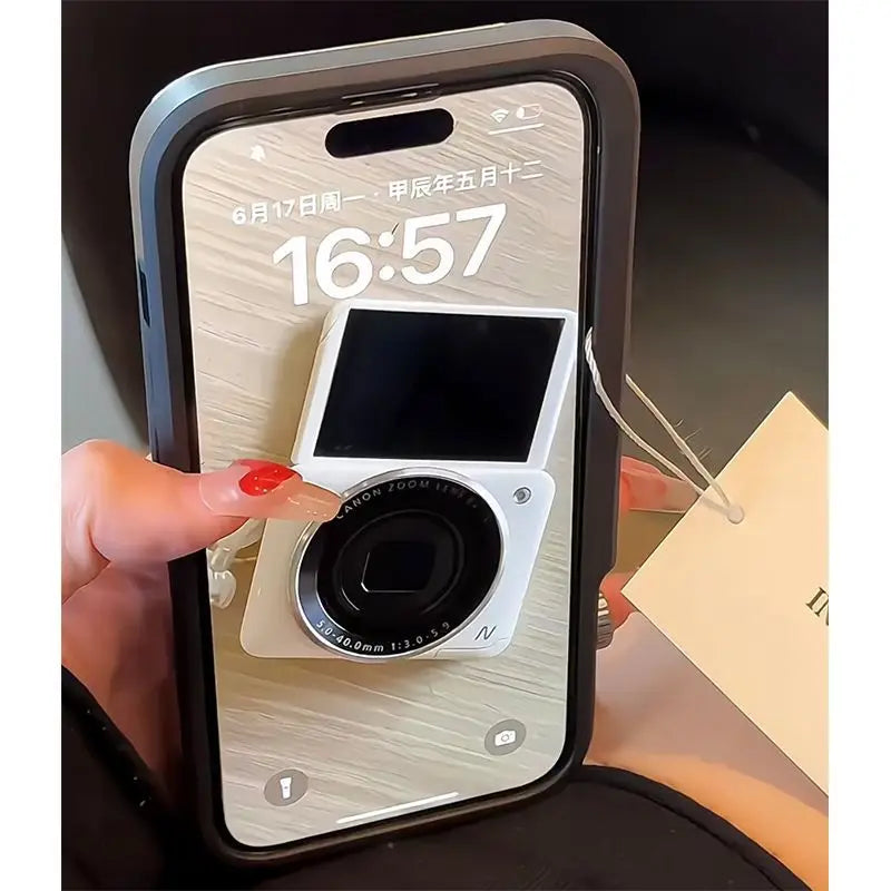 Retro Bluetooth Camera iPhone Case for Stylish Protection-Orizon Depot