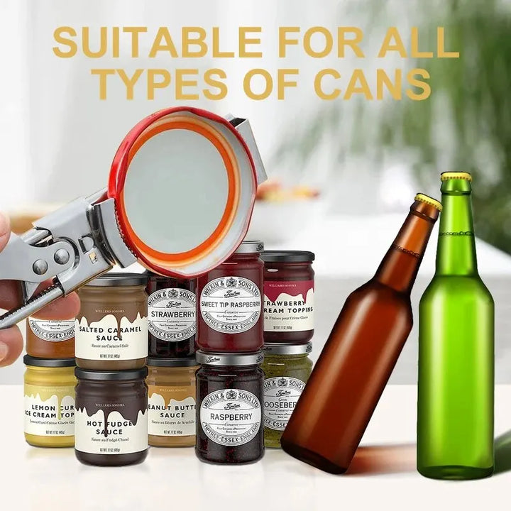 Adjustable Stainless Steel Non-Slip Bottle Opener | Kitchen Gadget-Orizon Depot