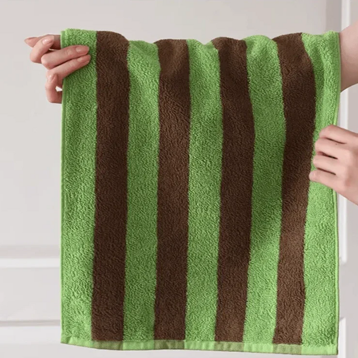 Retro Stripes Chunky Towel for Stylish Bathing and Beach Use-Orizon Depot