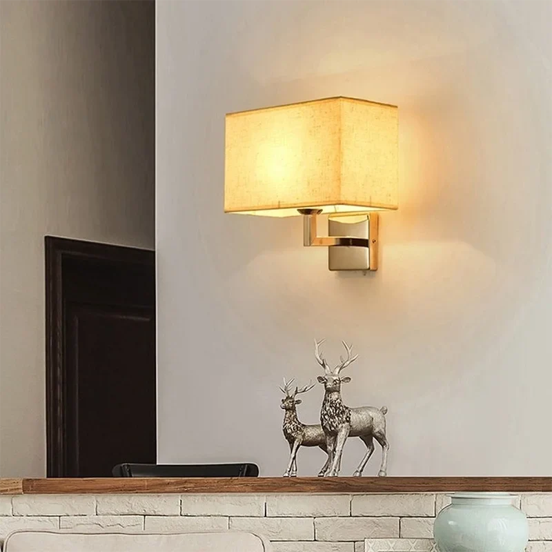 Wall Sconce with Reading Light | E27 Bedside Wall Lamp