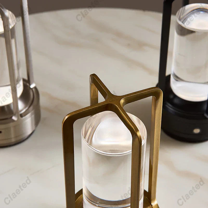 Portable Wireless LED Lantern with Charging Station-Orizon Depot
