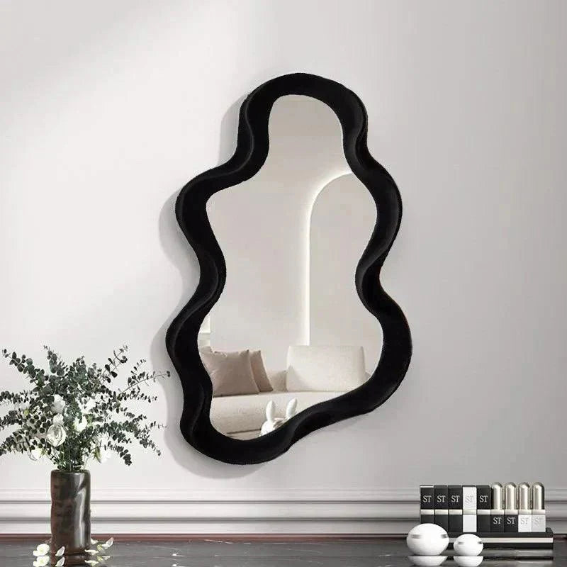 Decorative Cloud-Shaped Mirror for Living Room, Bedroom & Bathroom-Orizon Depot