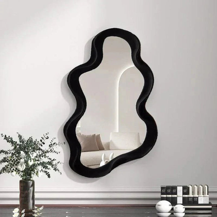 Decorative Cloud-Shaped Mirror for Living Room, Bedroom & Bathroom-Orizon Depot