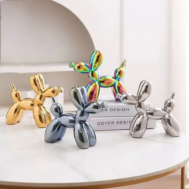 Small Balloon Dog Sculpture - Perfect Home Decor for Dog Lovers-Orizon Depot