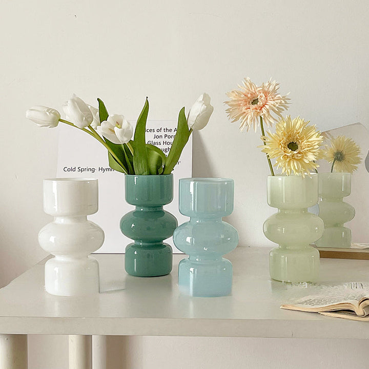 Multicolor Glass Animal Vase - Unique Home Decor Accent-Orizon Depot
