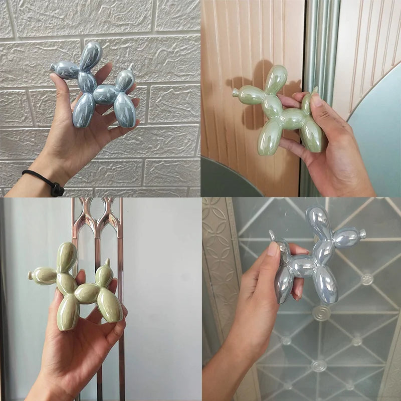 Small Balloon Dog Sculpture - Perfect Home Decor for Dog Lovers-Orizon Depot
