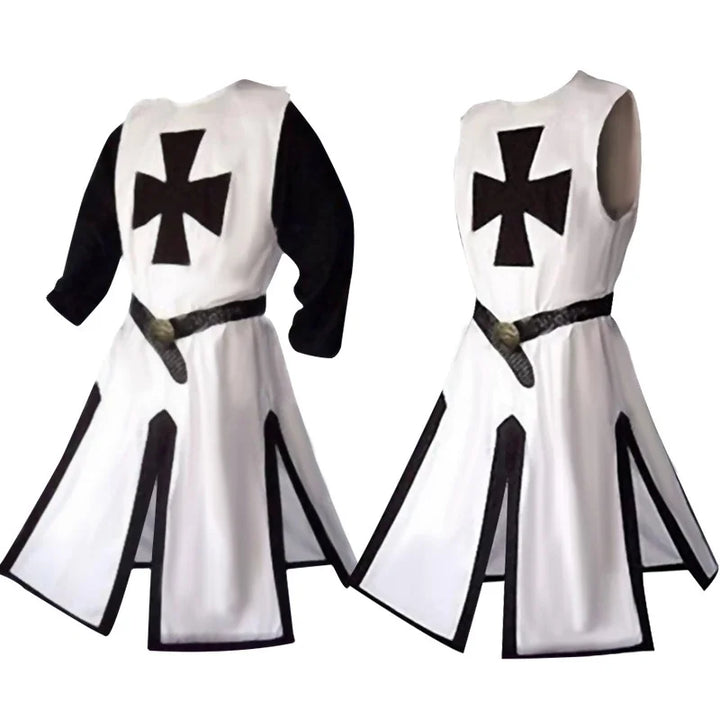 Knights Templar Crusader Costume - Tunic & Cape Set