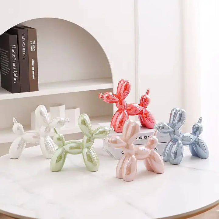 Small Balloon Dog Sculpture - Perfect Home Decor for Dog Lovers-Orizon Depot