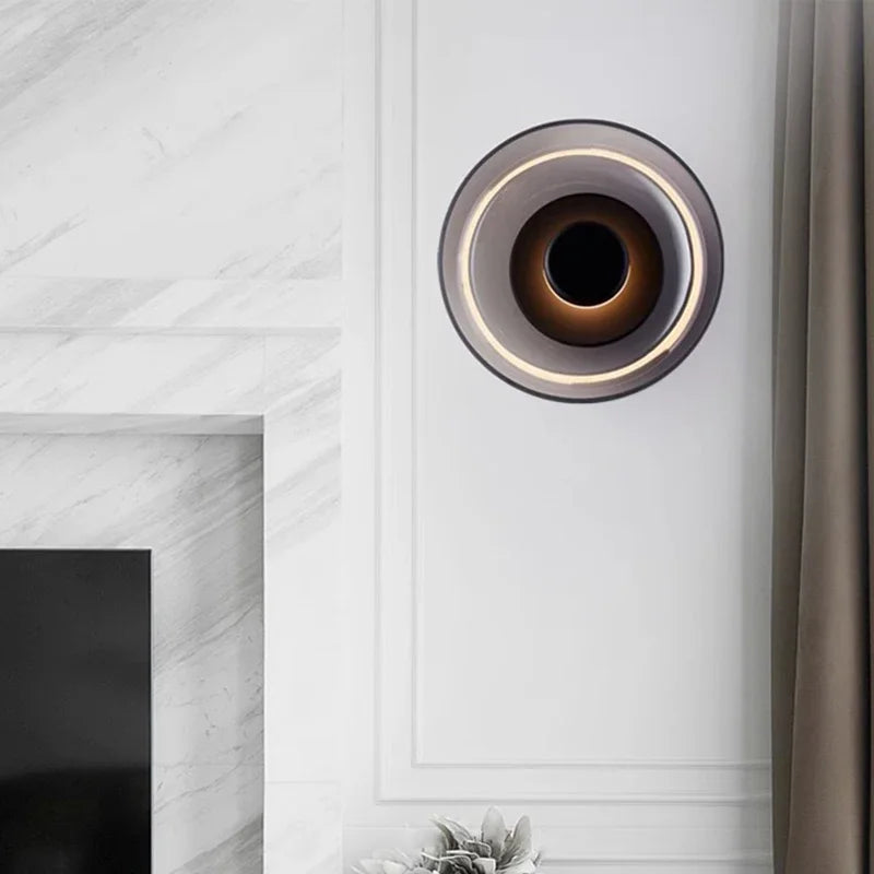 Modern Round LED Wall Sconce | Stylish Decorative Light Fixture