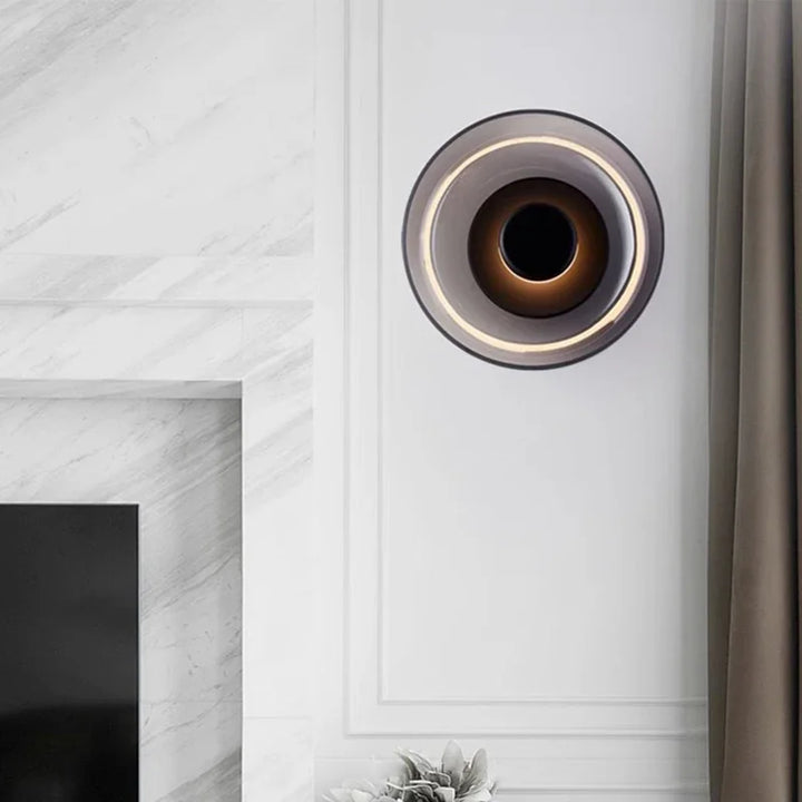 Modern Round LED Wall Sconce | Stylish Decorative Light Fixture