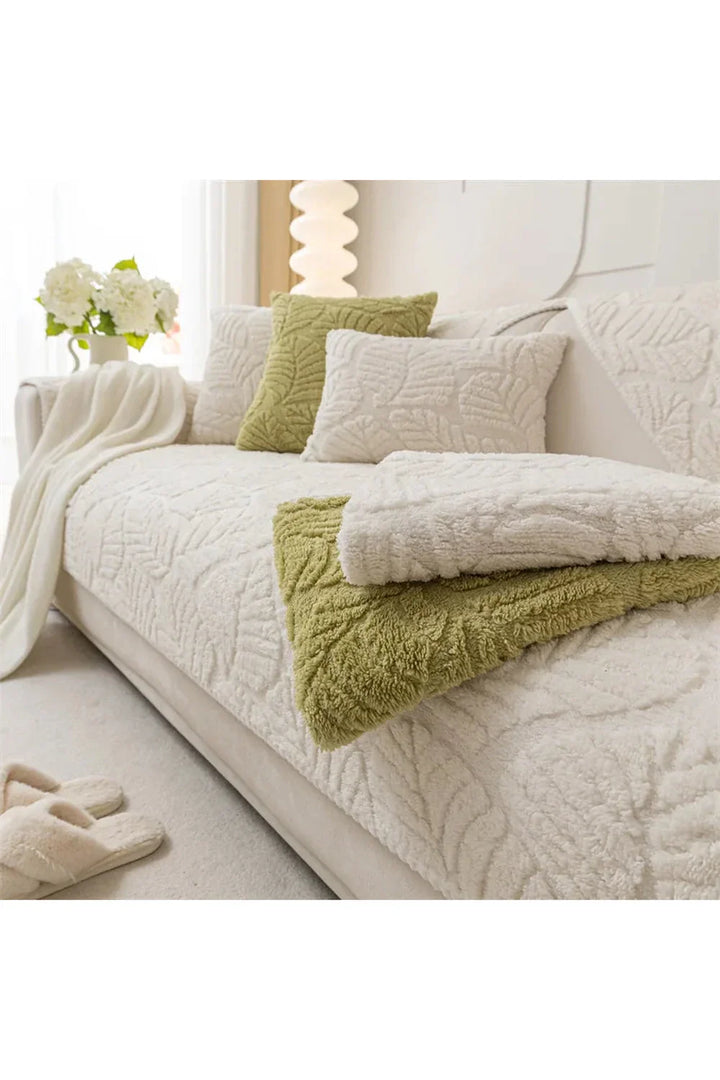 Nordic Aesthetic Sofa Cover for Stylish Home Decor-Orizon Depot