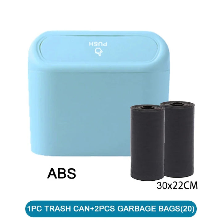 Keep Your Vehicle Spotless with a Compact Leak-Proof Car Trash Can