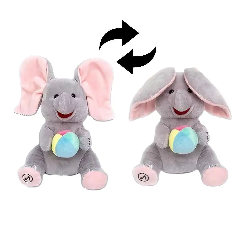 Interactive Singing Elephant Plush Toy for Babies - Soothing Gift