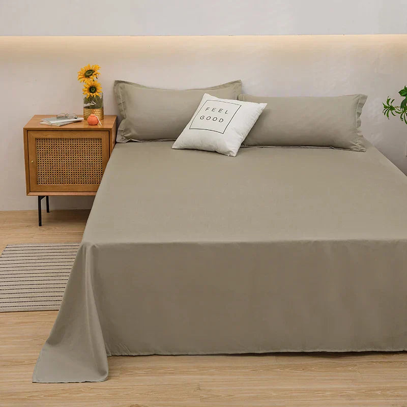 Gentle Touch Linen Bed Sheet - Soft and Breathable Bedding Set-Orizon Depot
