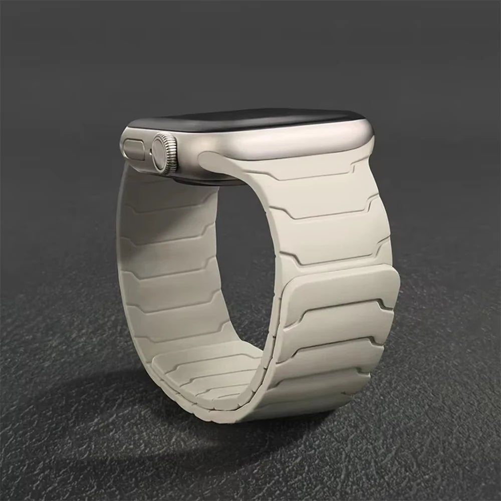 Silicone Magnetic Strap – Apple Watch Ultra Accessories 40mm-49mm for Men
