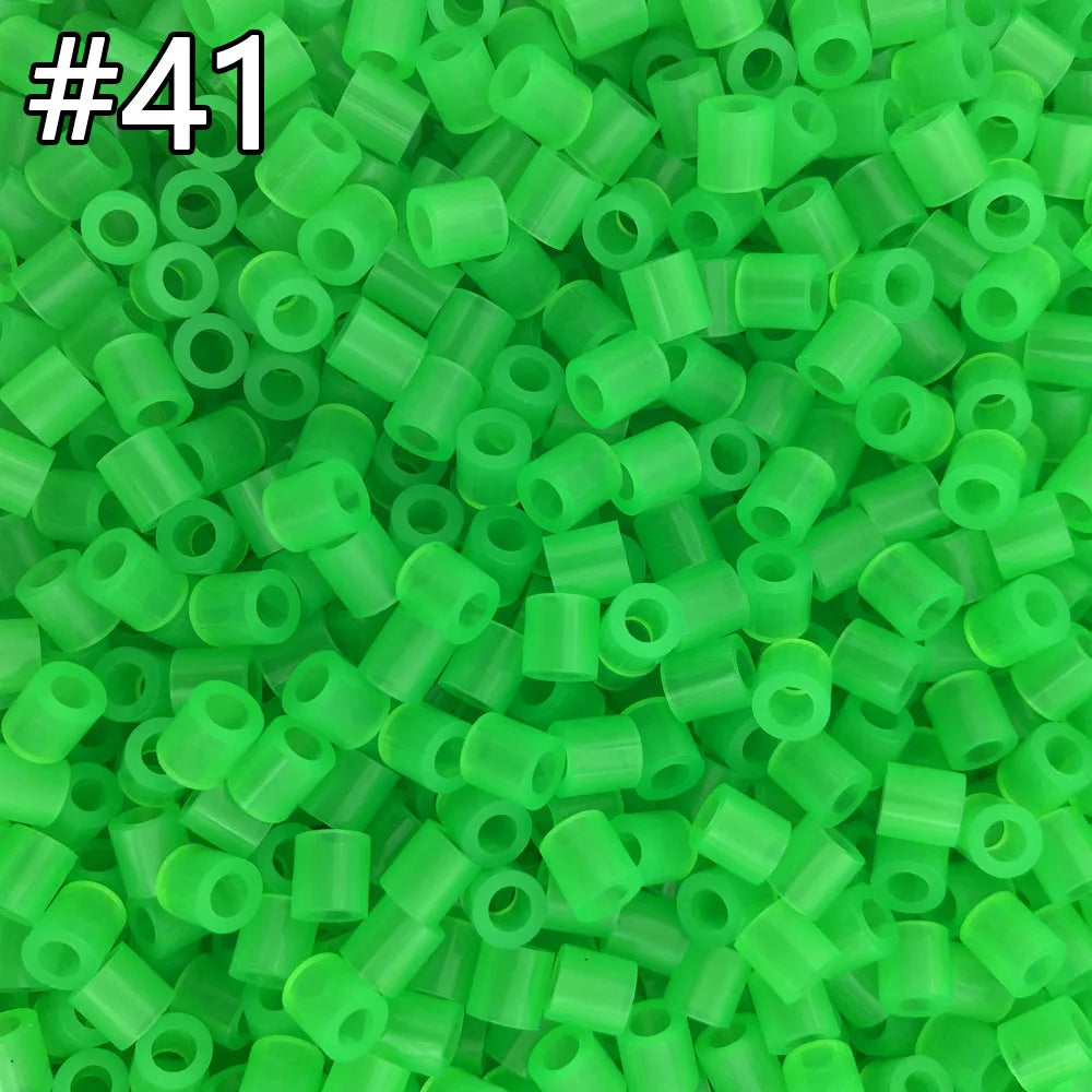5mm 1000PCS Colorful Iron Fuse Beads for Kids DIY Pixel Art Toys