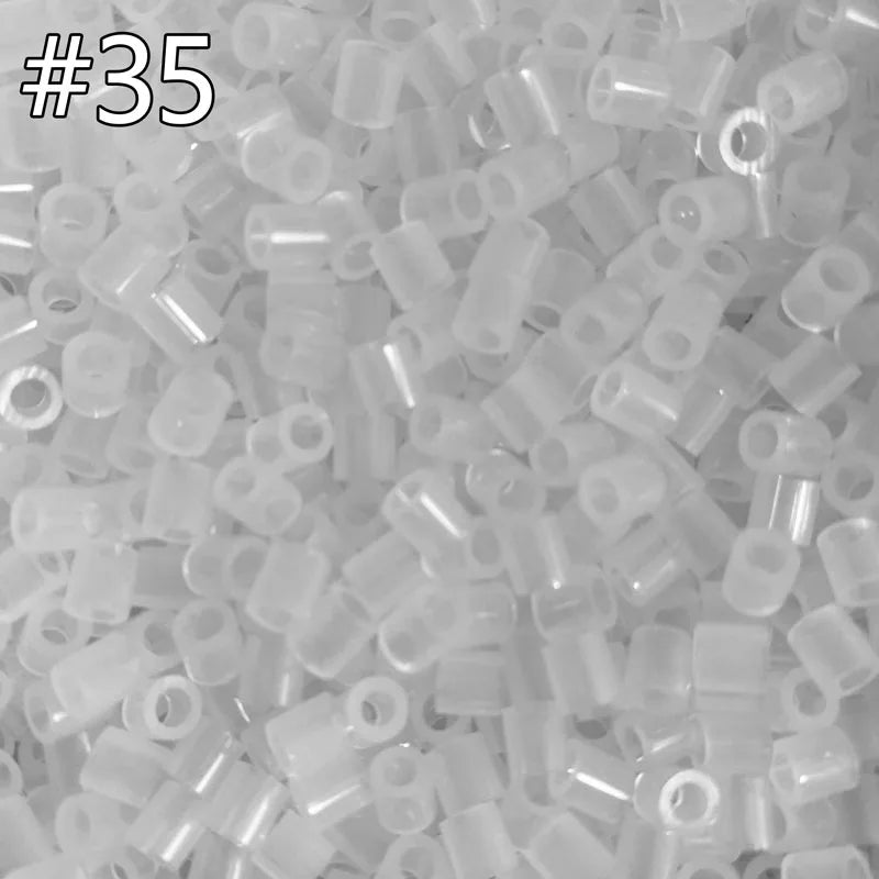 5mm 1000PCS Colorful Iron Fuse Beads for Kids DIY Pixel Art Toys