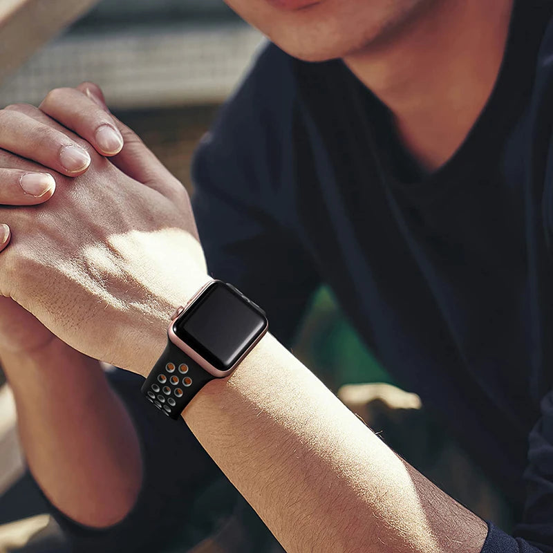 Apple Watch Ultra Accessories – Men's Breathable Sport Strap
