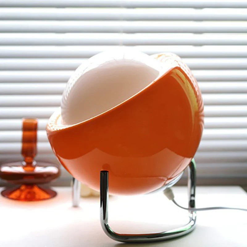 Retro Nordic Design Glass Table Lamp