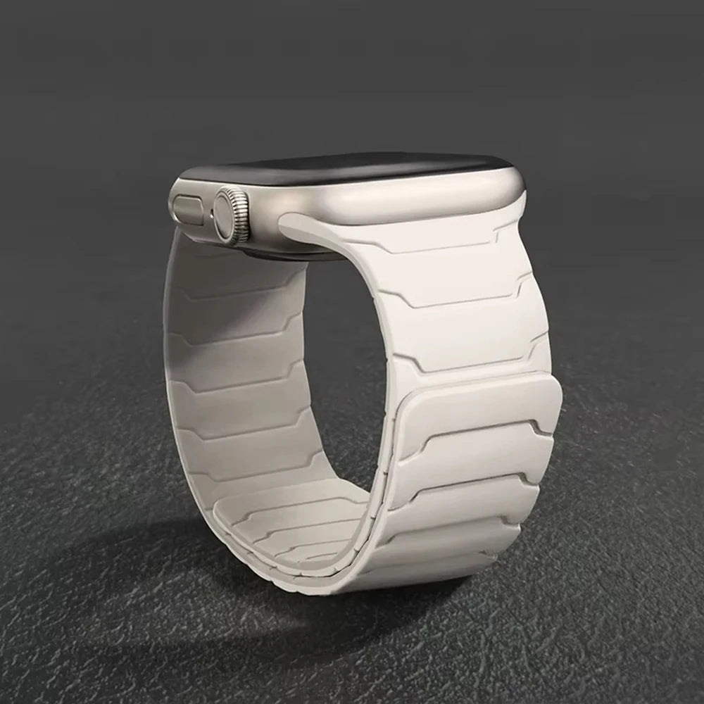Silicone Magnetic Strap – Apple Watch Ultra Accessories 40mm-49mm for Men