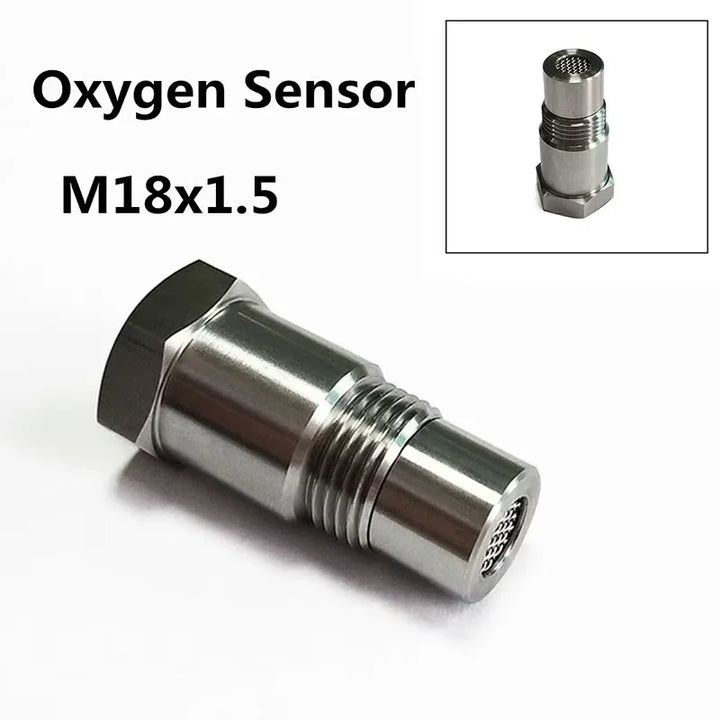2PCS Off-Road Oxygen Sensor Adapter M18X1.5 for CEL Fix Auto Parts