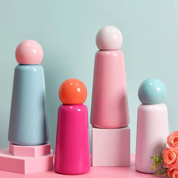 Steel Two-Tone Water Bottle for Stylish Hydration-Orizon Depot