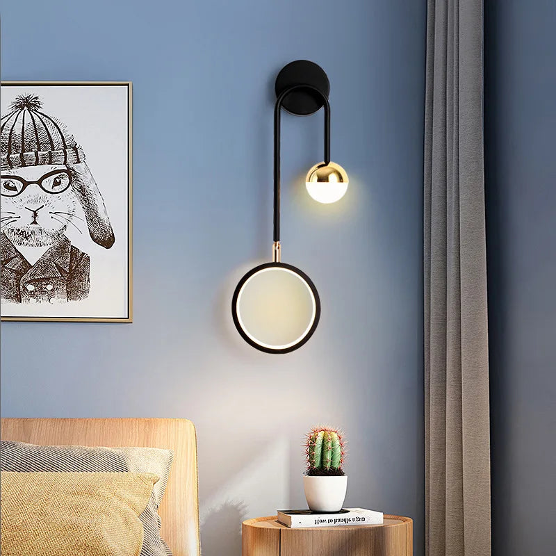 Modern Nordic LED Wall Light for Stylish Home Illumination