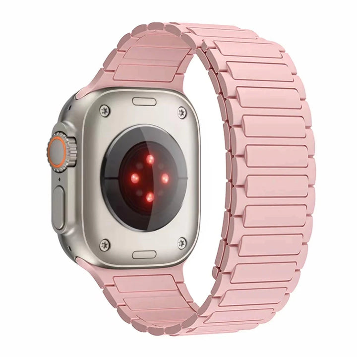 Men's Silicone Strap for Apple Watch Ultra Accessories