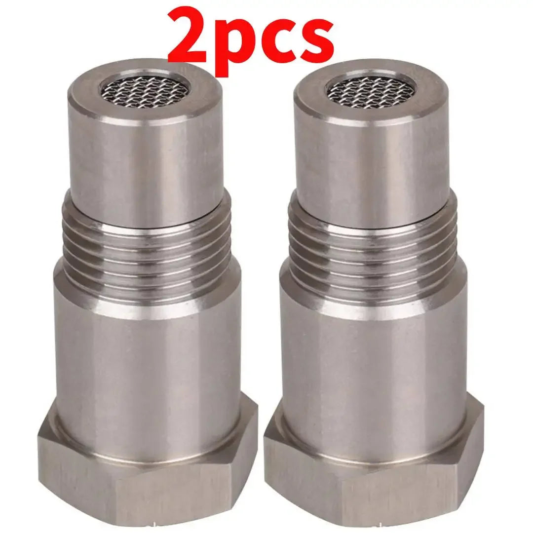 2PCS Off-Road Oxygen Sensor Adapter M18X1.5 for CEL Fix Auto Parts