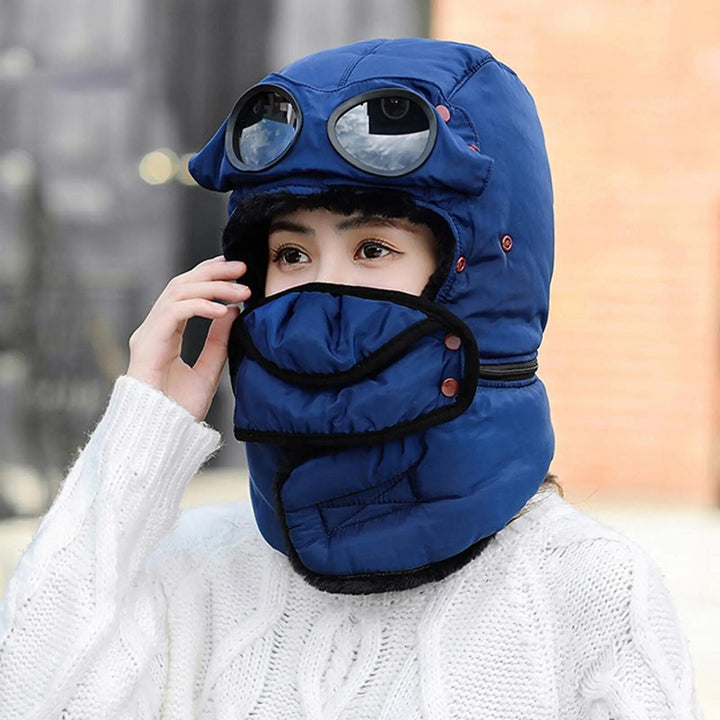 Thermal Windproof Face Covering Beanie for Cold Weather Protection-Orizon Depot