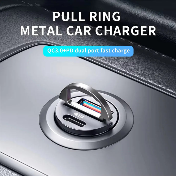 100W/200W PD QC3.0 Mini Car Charger