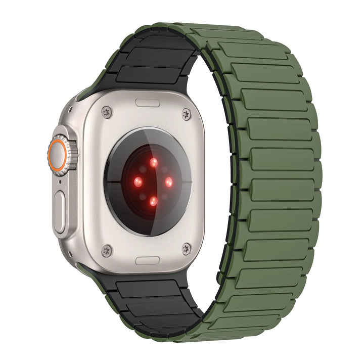 Men's Silicone Strap for Apple Watch Ultra Accessories