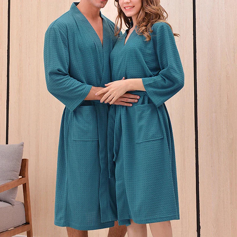 Autumn Unisex Bathrobe for Cozy Comfort and Relaxation-Orizon Depot