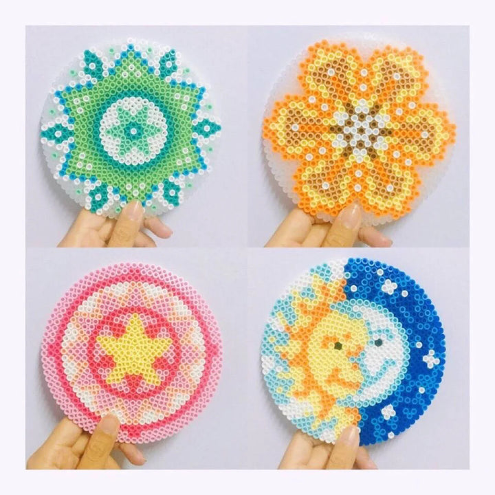 5mm 1000PCS Colorful Iron Fuse Beads for Kids DIY Pixel Art Toys