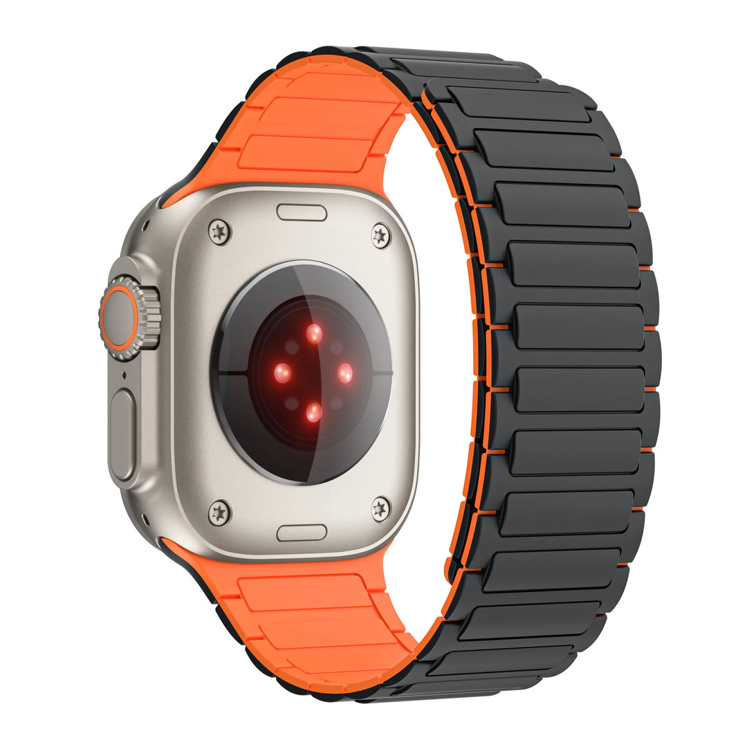 Men's Silicone Strap for Apple Watch Ultra Accessories