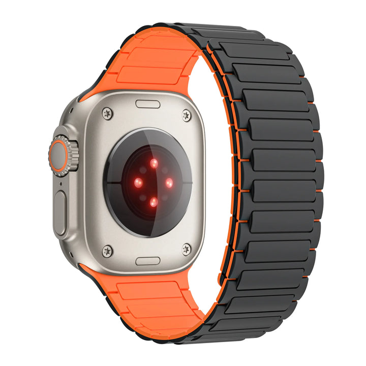 Men's Silicone Strap for Apple Watch Ultra Accessories