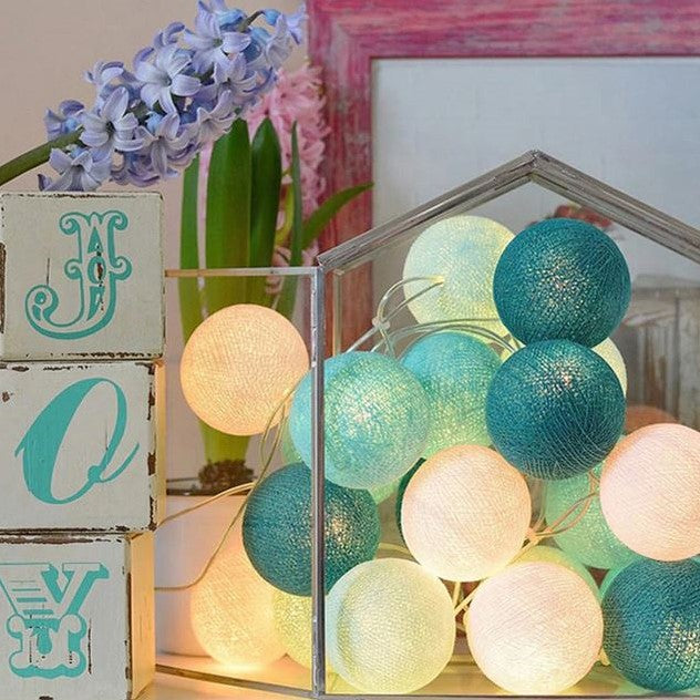 Cotton Glowing Ball Swing - Multiple Color Combinations Available-Orizon Depot