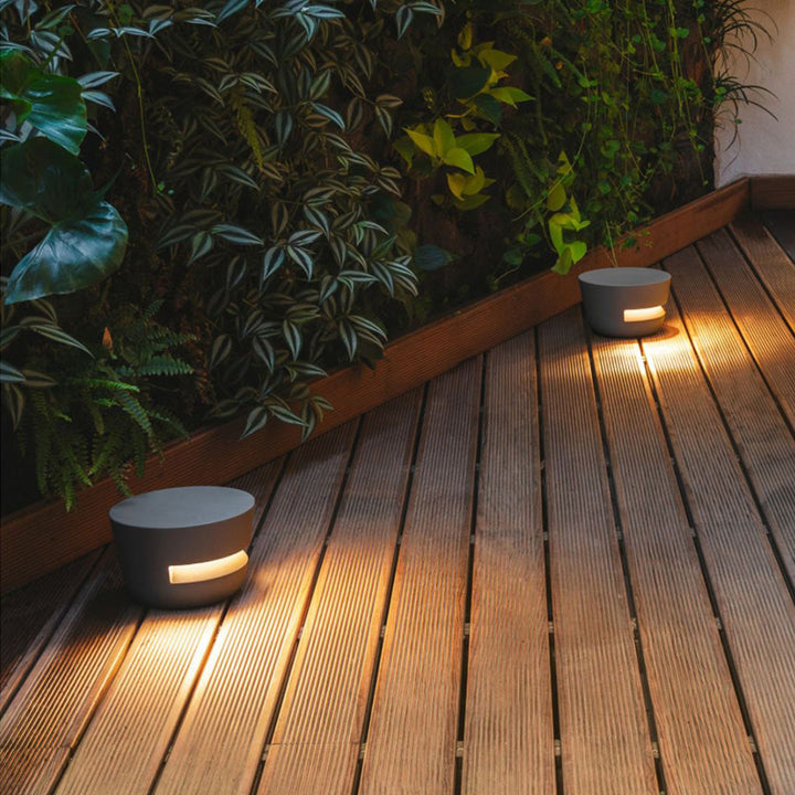 Sleek Minimalist Black Pathway Lights for Lawn Illumination-Orizon Depot