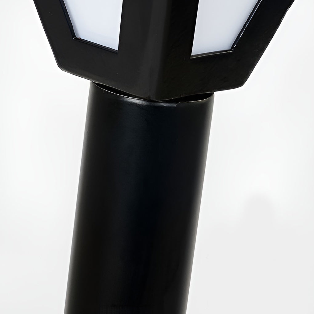 Sleek Solar LED 2.6W Waterproof Outdoor Pathway Post Light-Orizon Depot