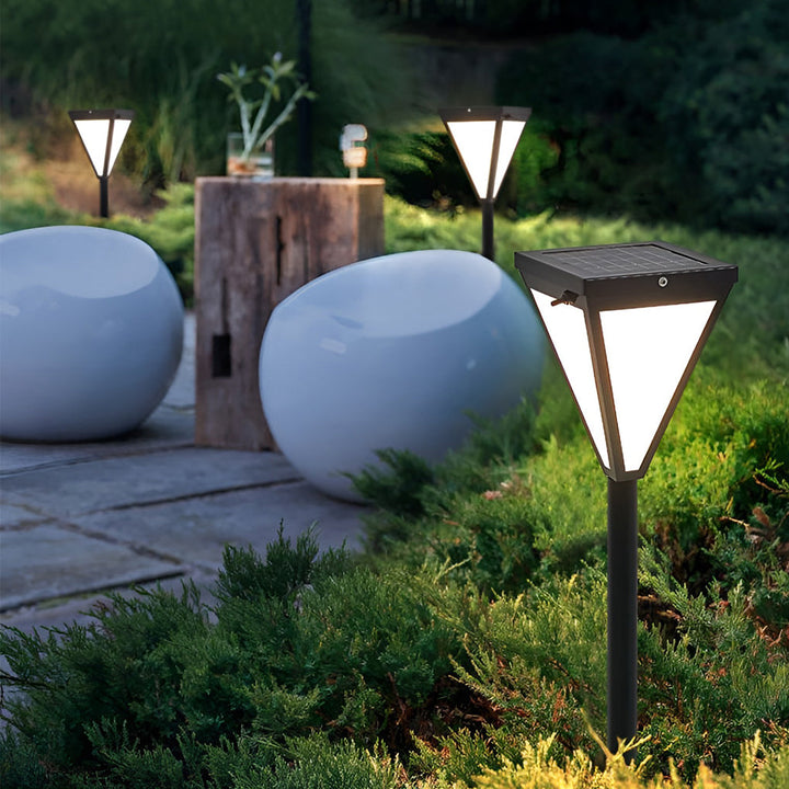 Sleek Solar LED 2.6W Waterproof Outdoor Pathway Post Light-Orizon Depot