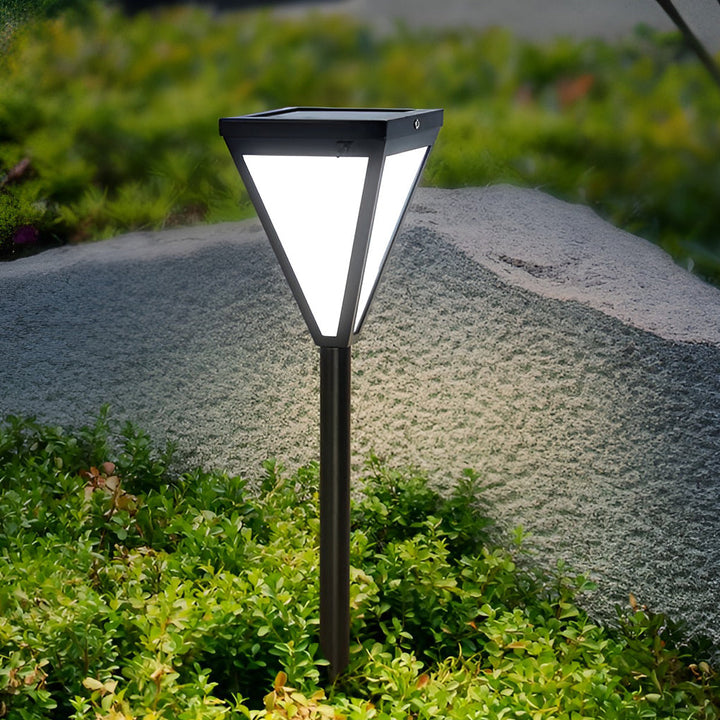 Sleek Solar LED 2.6W Waterproof Outdoor Pathway Post Light-Orizon Depot