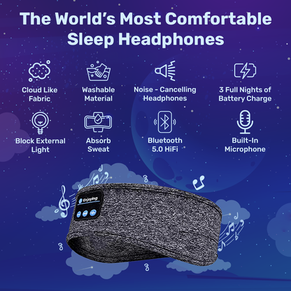Sleep Headphones for Comfortable Rest and Relaxation-Orizon Depot