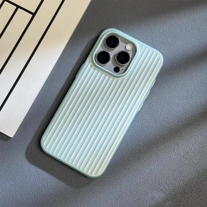 Slim Shockproof Ribbed Matte Phone Case-Orizon Depot