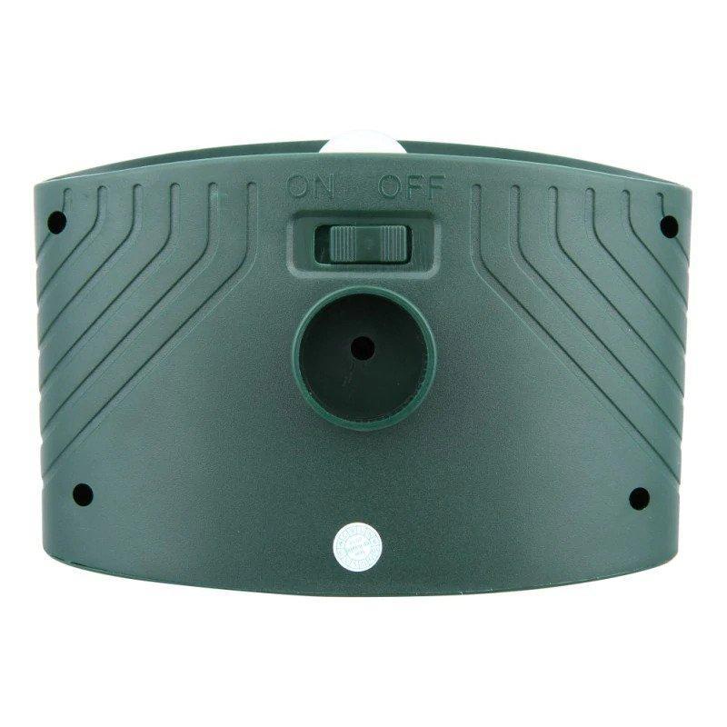 Solar-Powered Ultrasonic Rabbit Repeller with Flashing Light