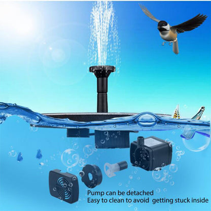 Solar Floating Fountain Pump for Garden Water Decoration-Orizon Depot