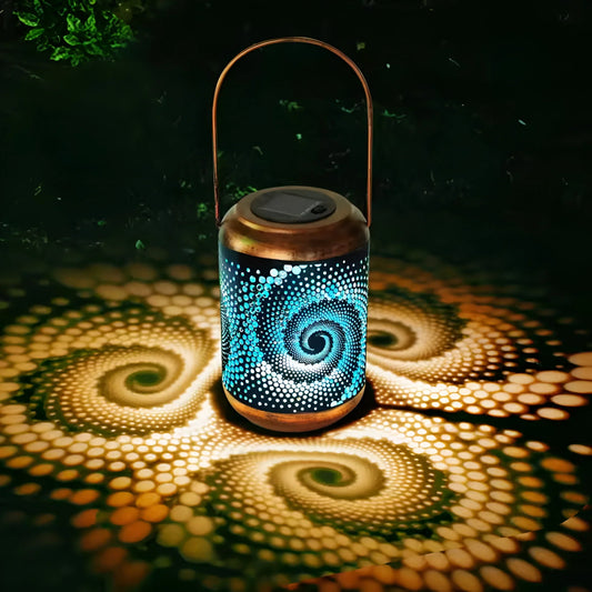 Solar Garden Light with Artistic Patterns for Outdoor Decor-Orizon Depot